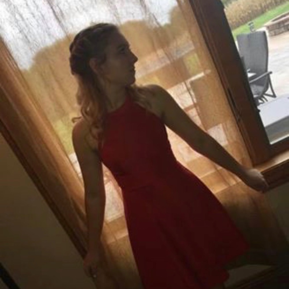 Casual/Homecoming RED dress.